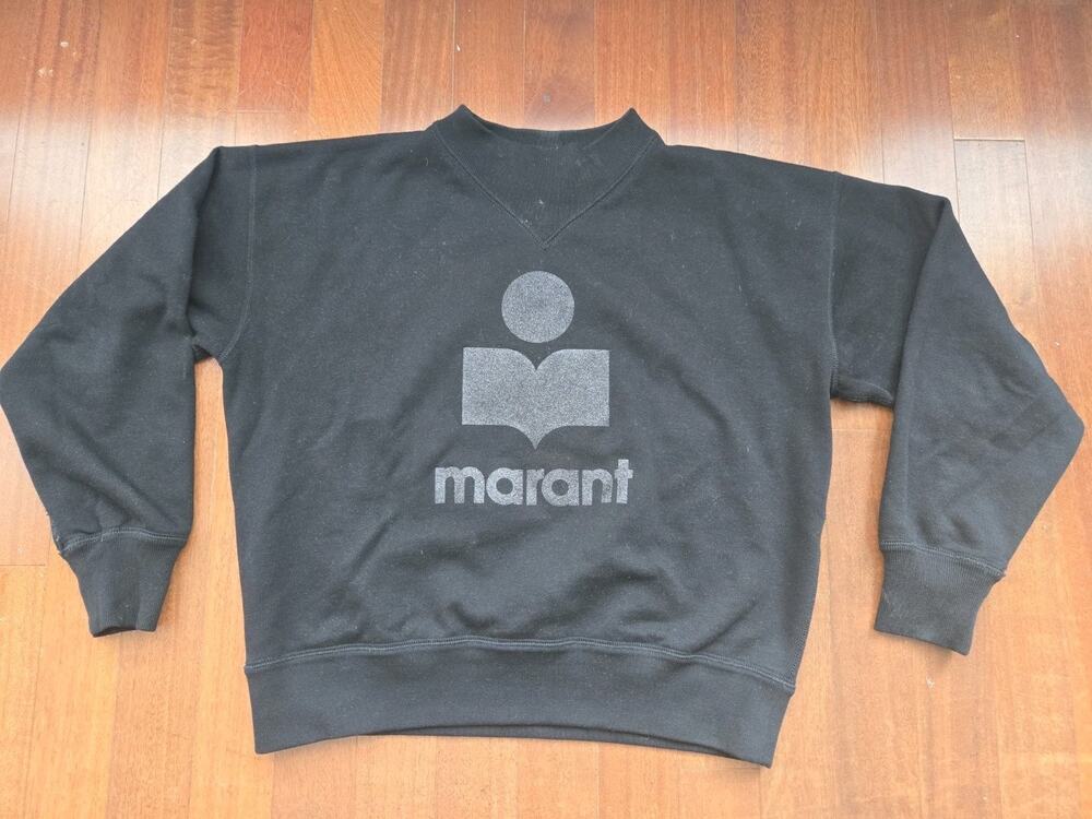 Isabel Marant Etoile Moby Sweatshirt Women’s Sz 42 Black